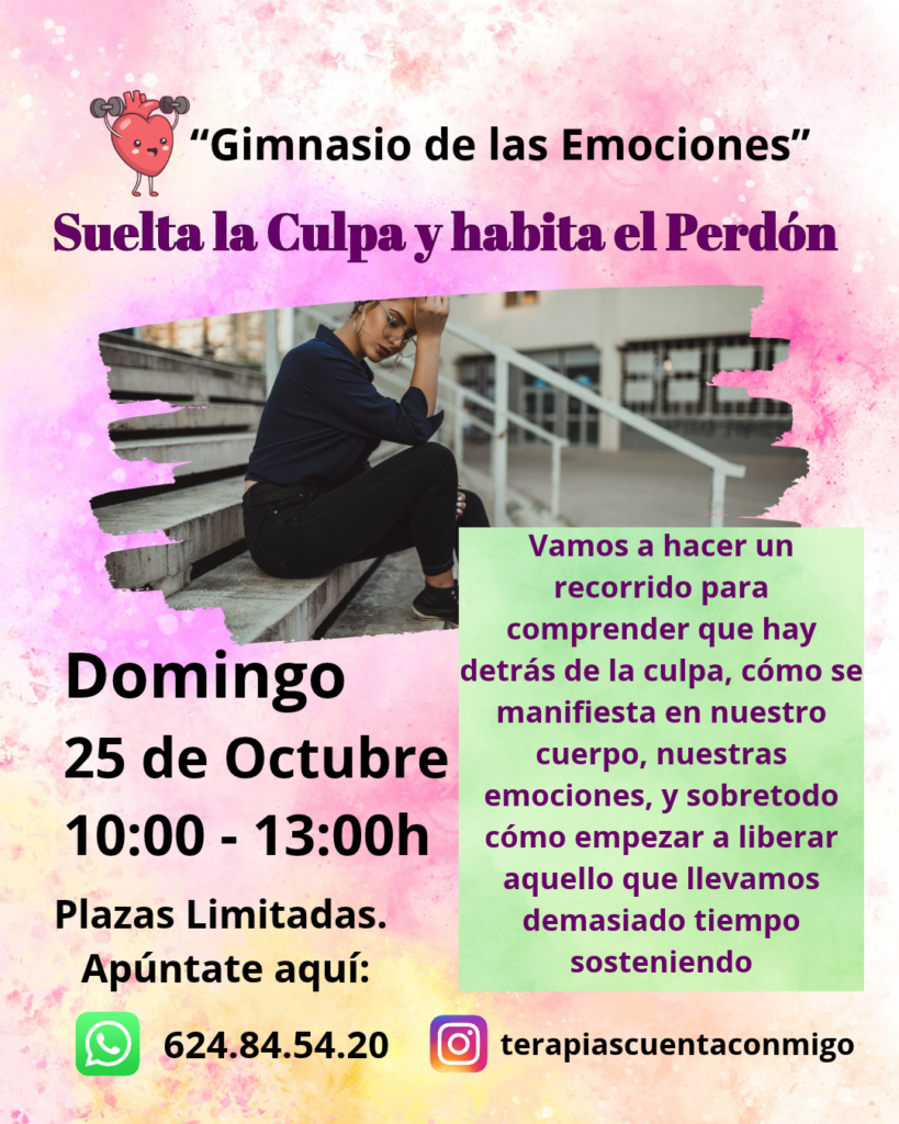 Taller Suelta la Culpa y habita el Perdón